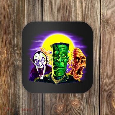 Frankenstein Halloween Monsters Coaster