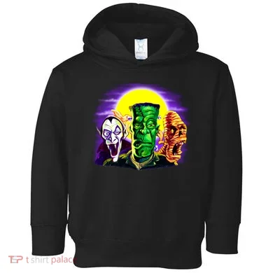 Frankenstein Halloween Monsters Toddler Hoodie