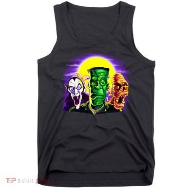 Frankenstein Halloween Monsters Tank Top