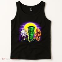 Frankenstein Halloween Monsters Tank Top thumb 2