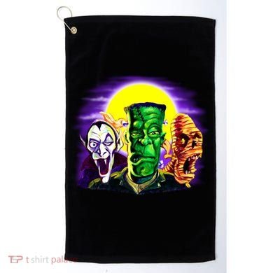 Frankenstein Halloween Monsters Golf Towel