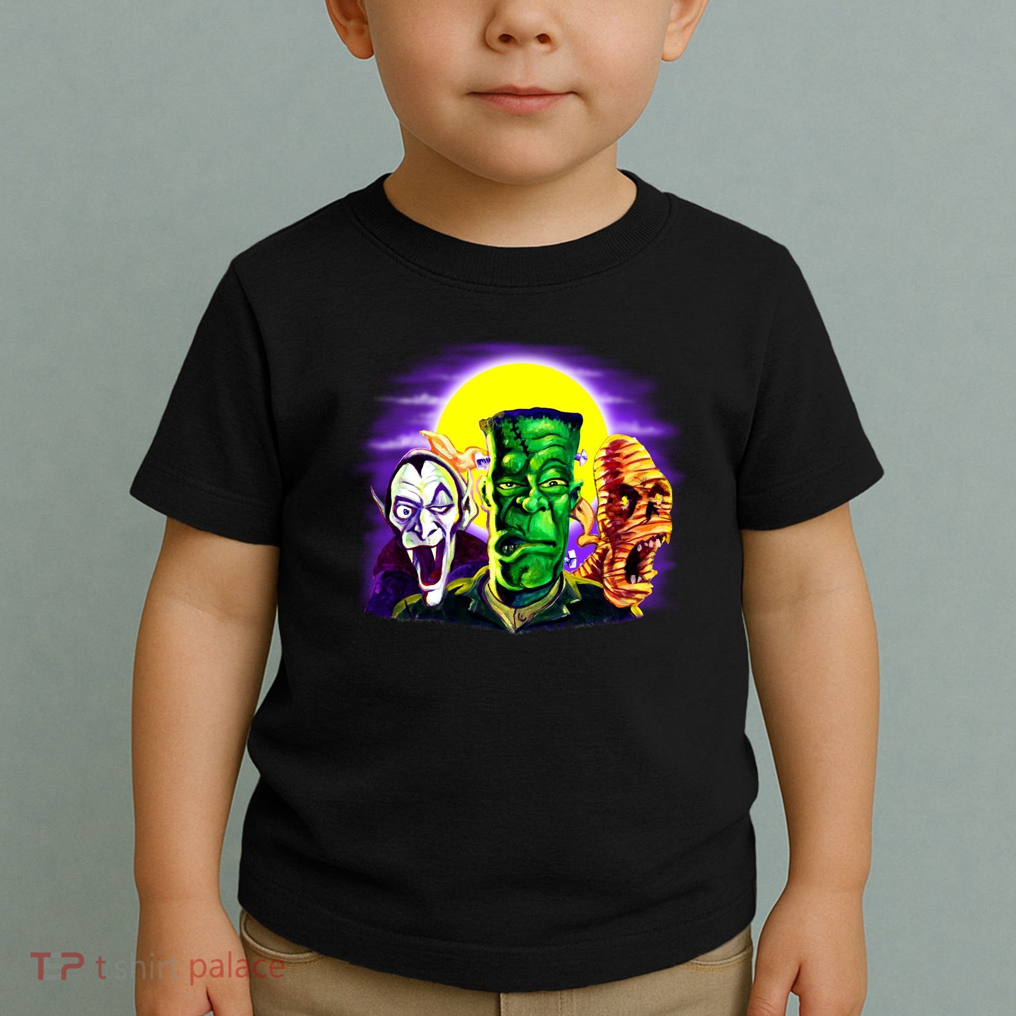 Frankenstein Halloween Monsters Toddler T-Shirt