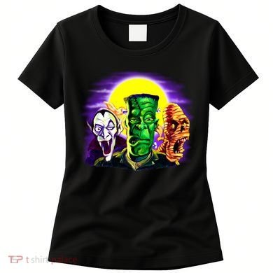 Frankenstein Halloween Monsters Women's T-Shirt