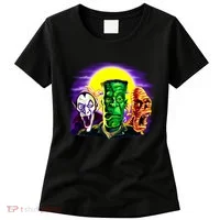 Frankenstein Halloween Monsters Women's T-Shirt thumb 0