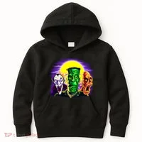 Frankenstein Halloween Monsters Kids Hoodie thumb 0