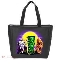 Frankenstein Halloween Monsters Tote Bag thumb 0