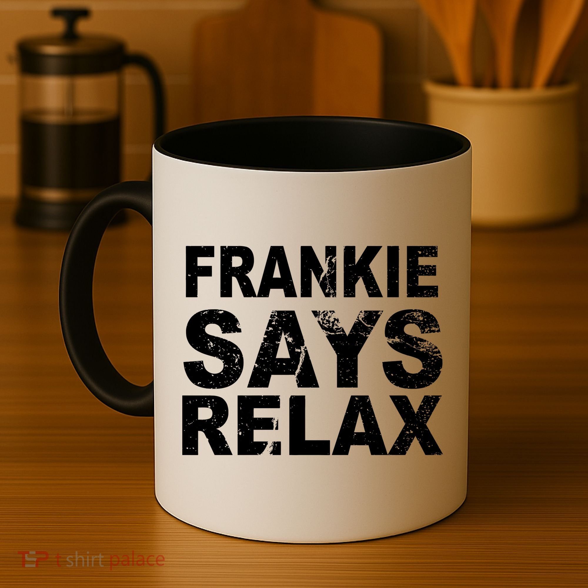 Frankie Says Relax Coffee Mug