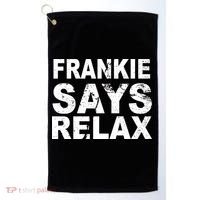 Frankie Says Relax Golf Towel thumb 0