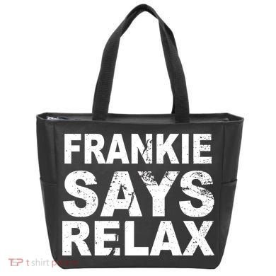 Frankie Says Relax Tote Bag