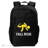 Fall Risk Balance Issues Funny Fall Risk Backpack thumb 0