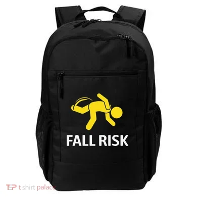 Fall Risk Balance Issues Funny Fall Risk Backpack
