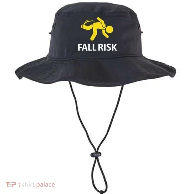 Fall Risk Balance Issues Funny Fall Risk Bucket Hat