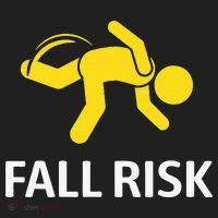 Fall Risk Balance Issues Funny Fall Risk Beanie thumb 2
