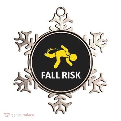 Fall Risk Balance Issues Funny Fall Risk Ornament