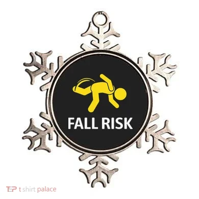 Fall Risk Balance Issues Funny Fall Risk Ornament