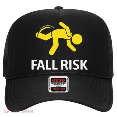 Fall Risk Balance Issues Funny Fall Risk Hat