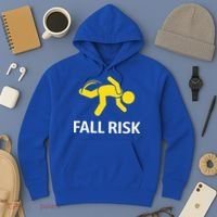 Fall Risk Balance Issues Funny Fall Risk Hoodie thumb 3