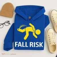 Fall Risk Balance Issues Funny Fall Risk Hoodie thumb 4