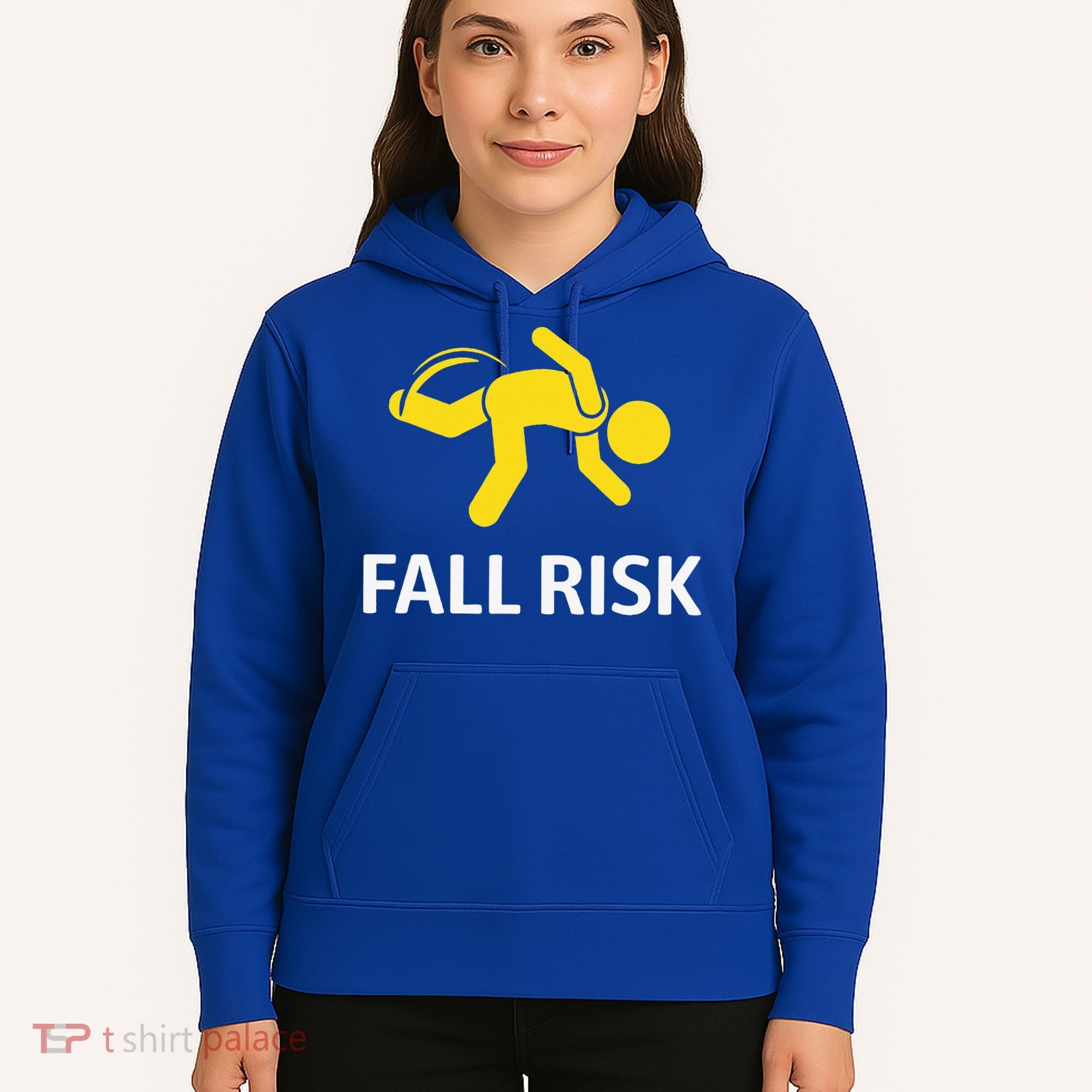 Fall Risk Balance Issues Funny Fall Risk Hoodie