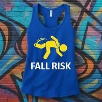 Fall Risk Balance Issues Funny Fall Risk Women's Tank Top thumb 3