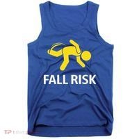 Fall Risk Balance Issues Funny Fall Risk Tank Top thumb 0