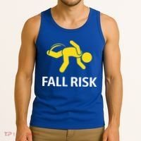 Fall Risk Balance Issues Funny Fall Risk Tank Top thumb 3