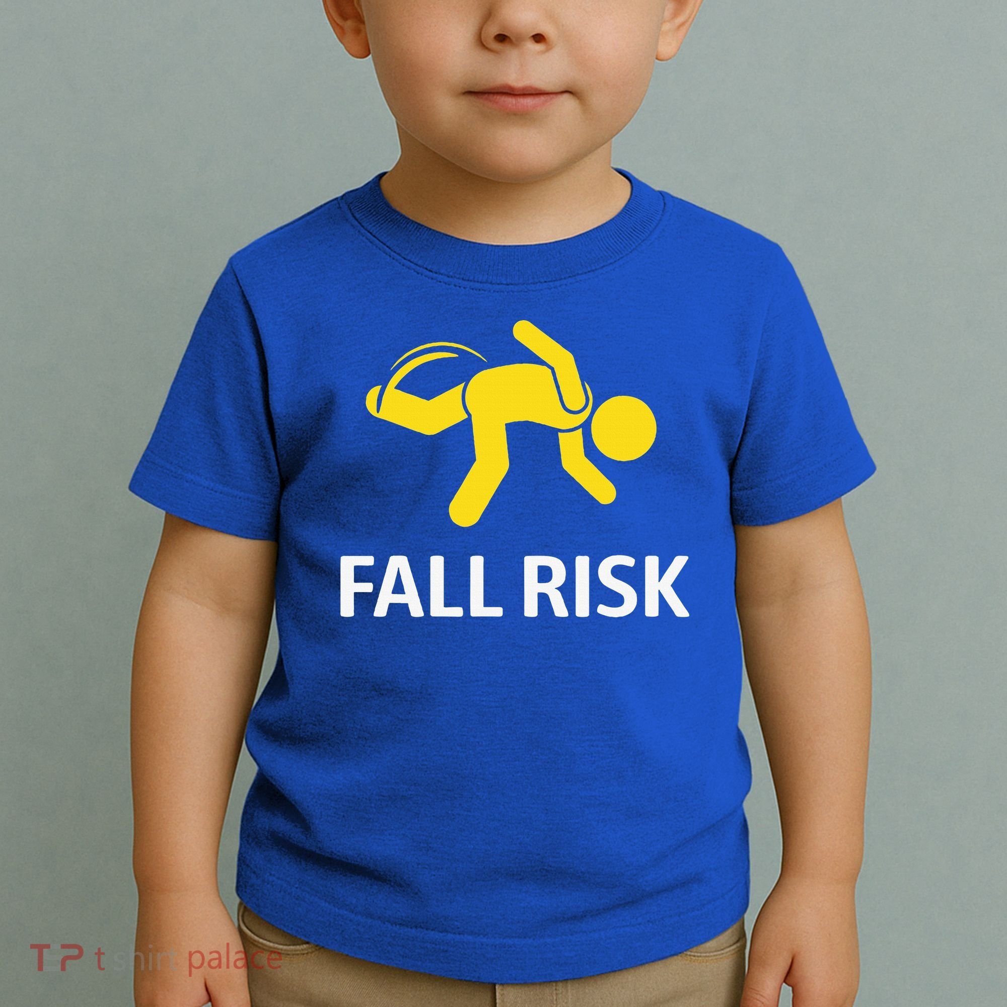 Fall Risk Balance Issues Funny Fall Risk Toddler T-Shirt