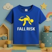 Fall Risk Balance Issues Funny Fall Risk Toddler T-Shirt thumb 3