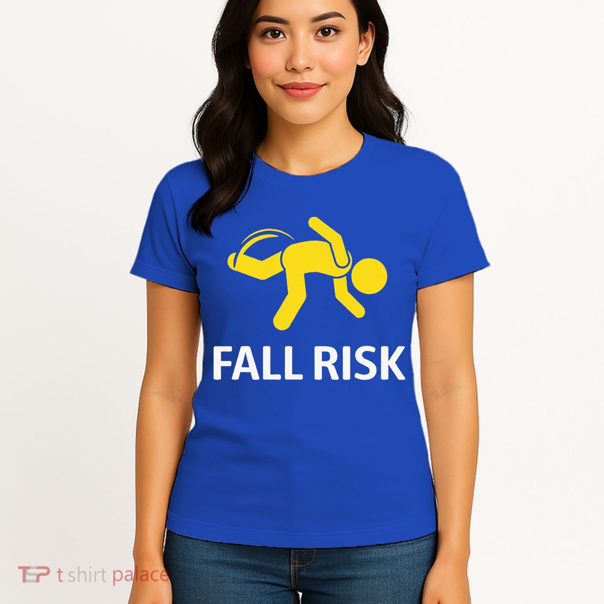 Fall Risk Balance Issues Funny Fall Risk Women's T-Shirt