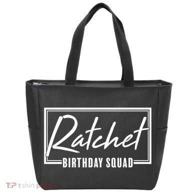 Funny Ratchet Birthday Squad Matching Group Shirts Tote Bag