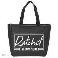 Funny Ratchet Birthday Squad Matching Group Shirts Tote Bag thumb 0