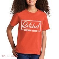 Funny Ratchet Birthday Squad Matching Group Shirts Kids T-Shirt thumb 2