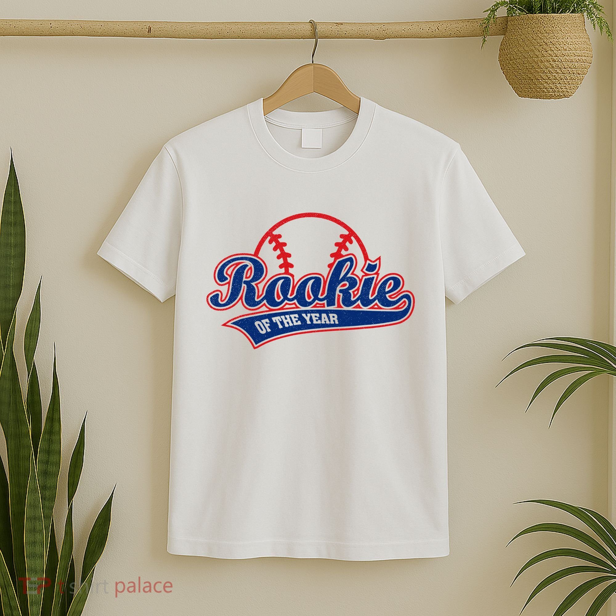 Funny Retro Baseball Rookie of the Year T-Shirt