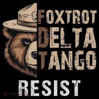 Funny Resist Bear Foxtrots Delta Tangos Funny Resist Bear Women's Hoodie thumb 2