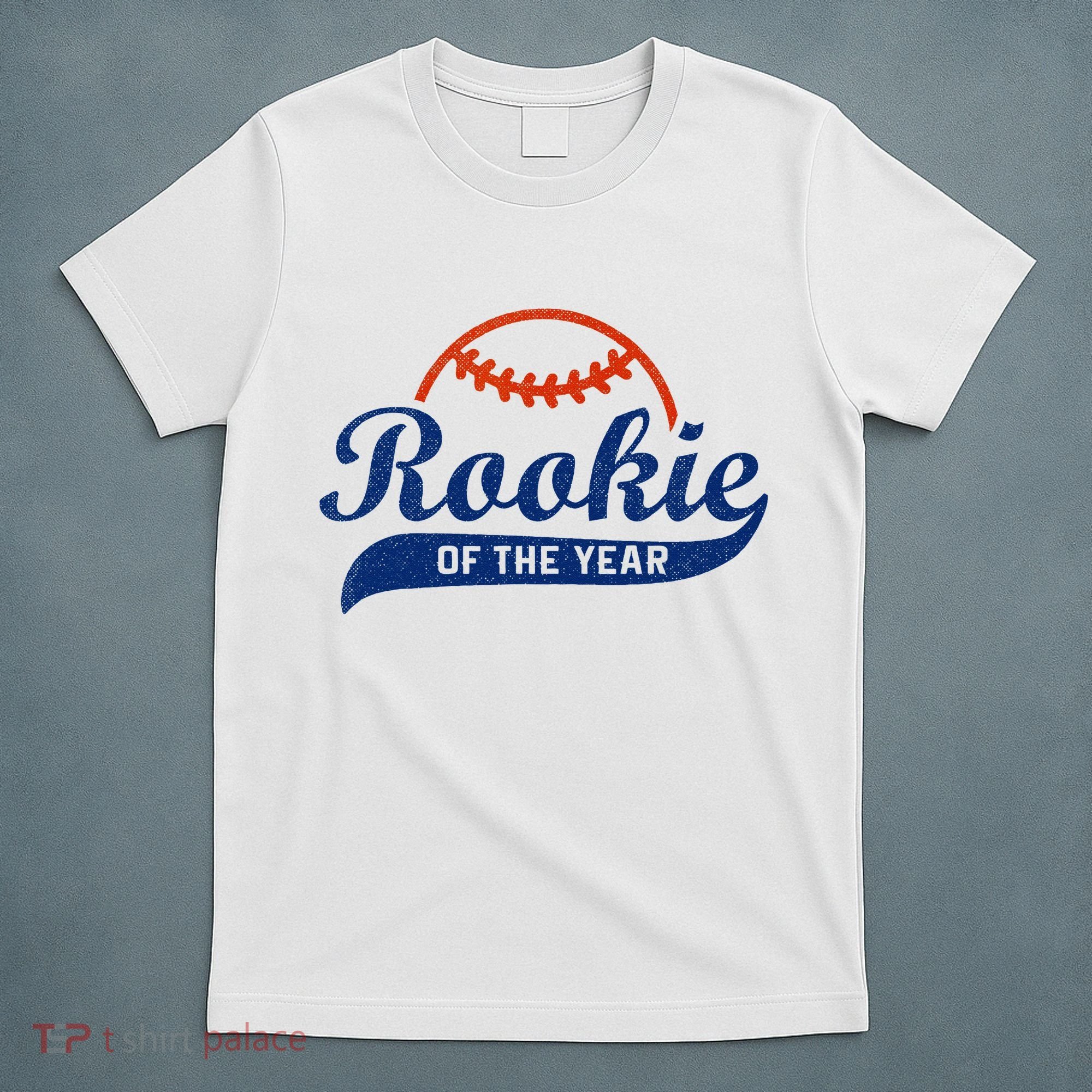 Funny Retro Baseball Rookie Of The Year T-Shirt
