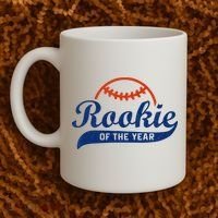 Funny Retro Baseball Rookie Of The Year Coffee Mug thumb 2