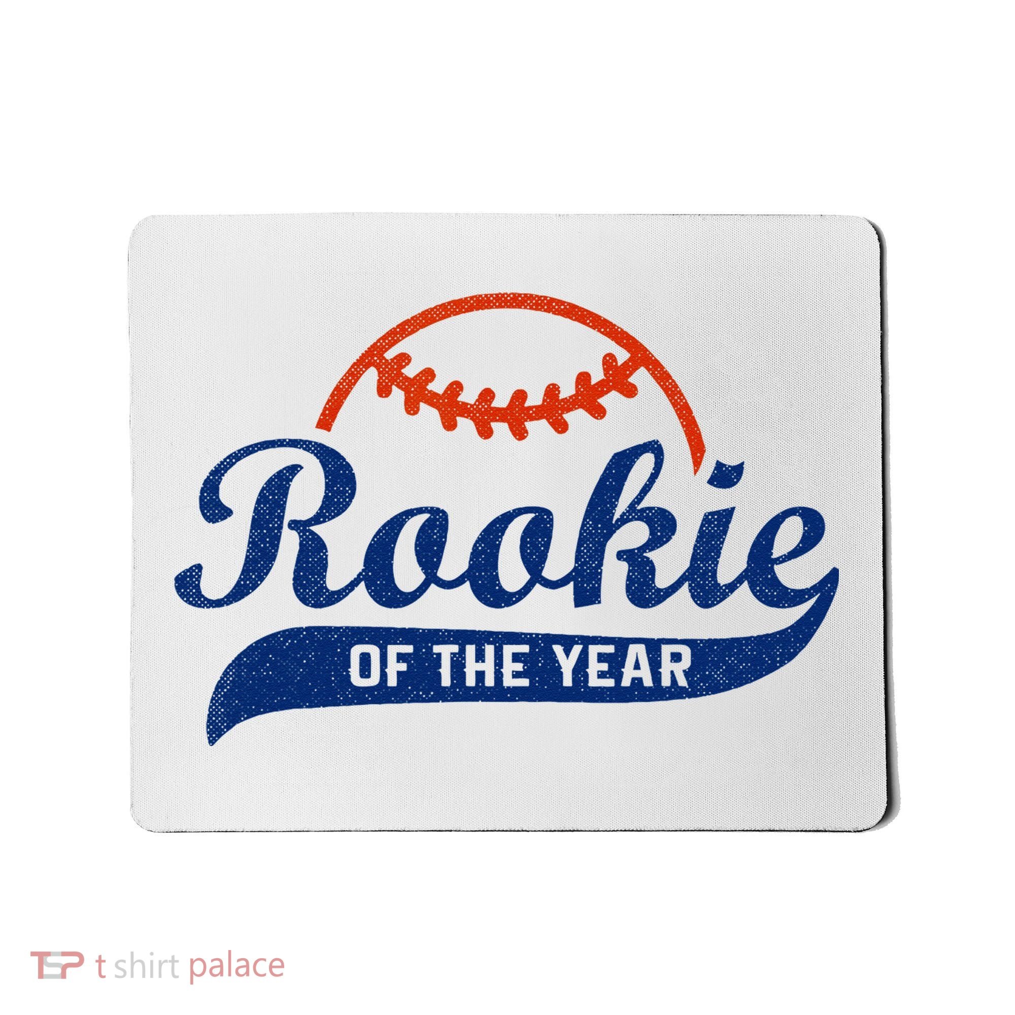 Funny Retro Baseball Rookie Of The Year Mousepad