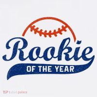 Funny Retro Baseball Rookie Of The Year Hat thumb 2