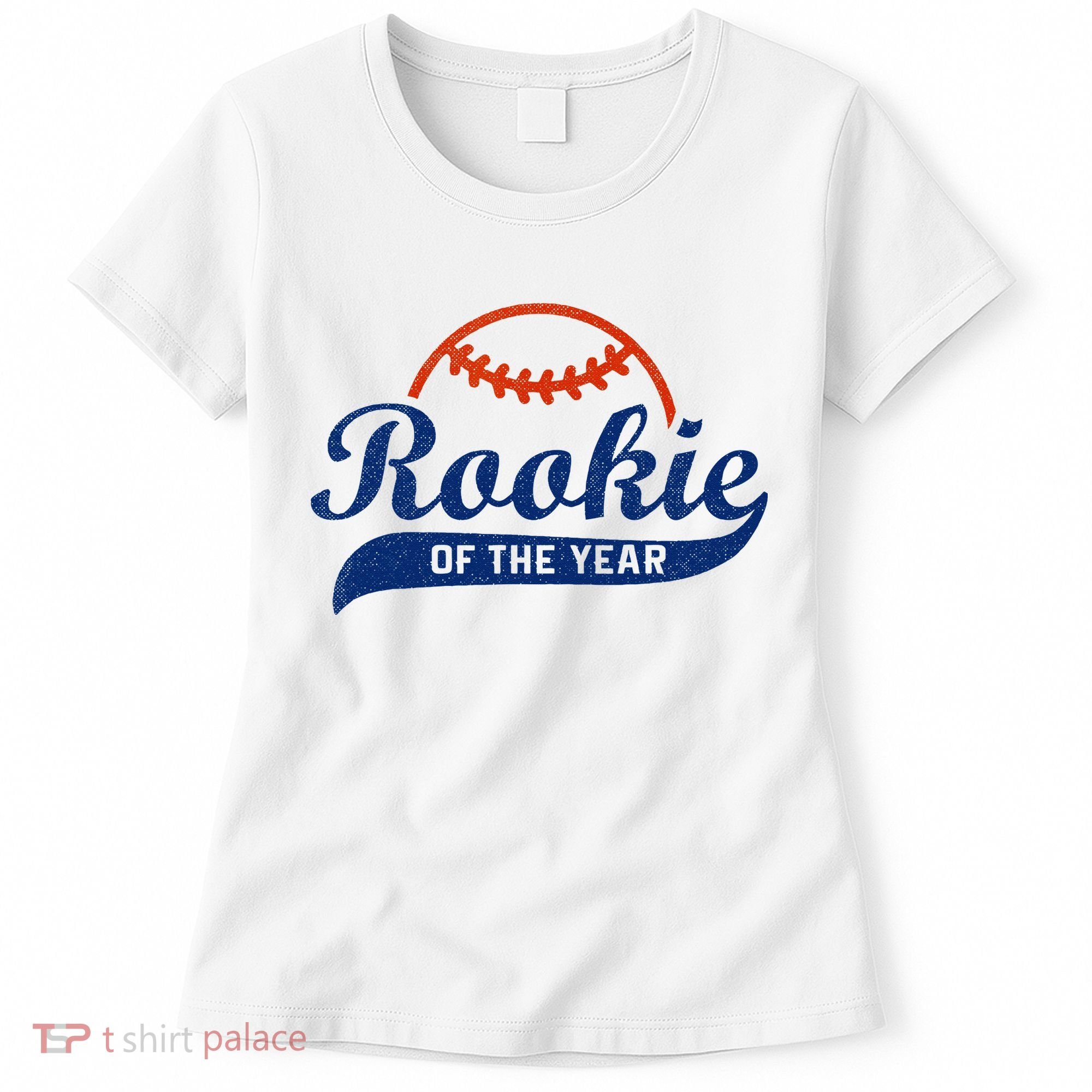 Funny Retro Baseball Rookie Of The Year Women's T-Shirt
