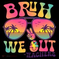 Funny Retro Bruh We Out Teachers Coffee Mug thumb 5