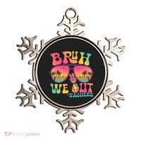 Funny Retro Bruh We Out Teachers Ornament thumb 0