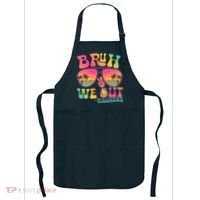 Funny Retro Bruh We Out Teachers Apron thumb 0