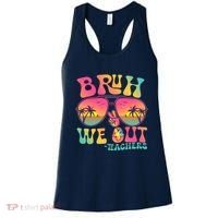 Funny Retro Bruh We Out Teachers Women's Tank Top thumb 0