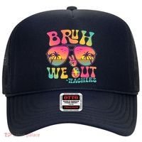 Funny Retro Bruh We Out Teachers Hat thumb 0