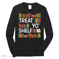 Funny Reading Book Lover Reader Librarian Nerdy Pun Long Sleeve Shirt thumb 0