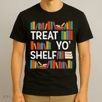 Funny Reading Book Lover Reader Librarian Nerdy Pun T-Shirt thumb 3