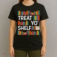 Funny Reading Book Lover Reader Librarian Nerdy Pun T-Shirt thumb 4