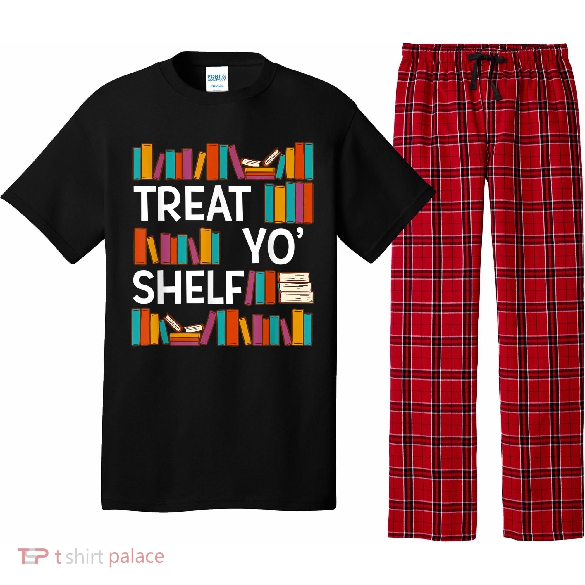 Funny Reading Book Lover Reader Librarian Nerdy Pun Pajama Set