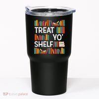 Funny Reading Book Lover Reader Librarian Nerdy Pun Tumbler thumb 0