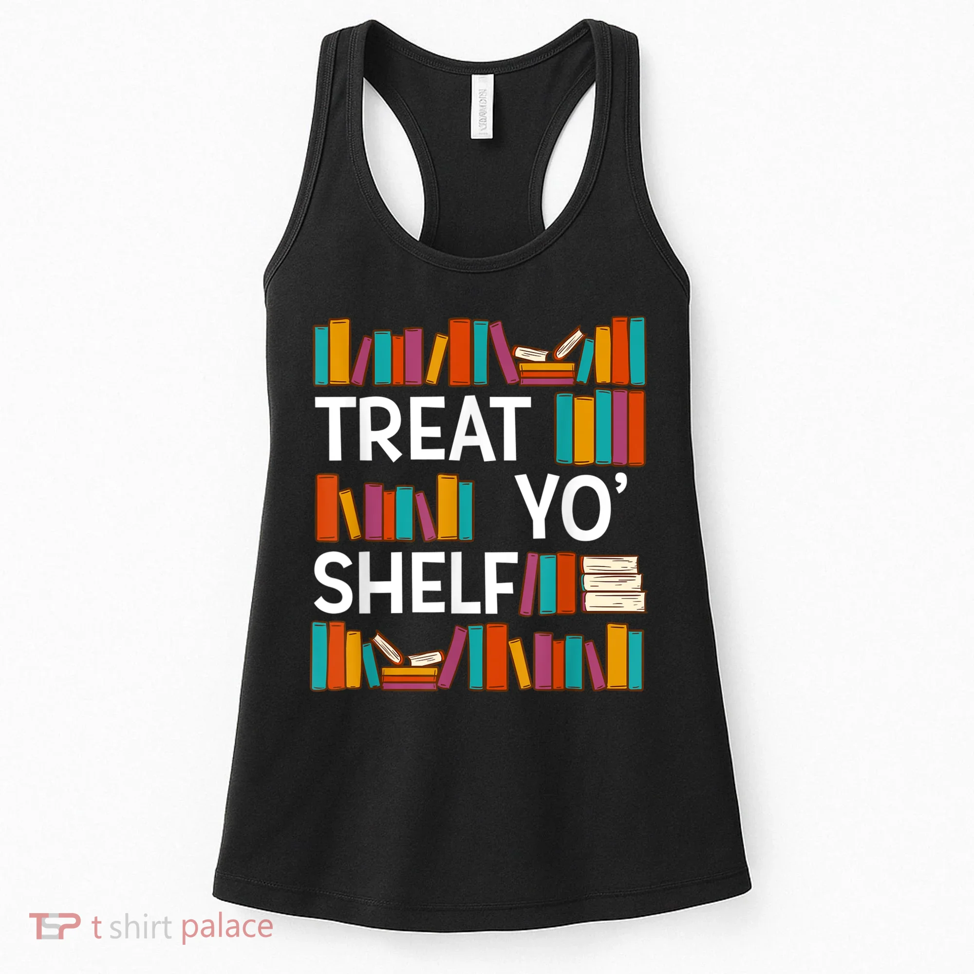 Funny Reading Book Lover Reader Librarian Nerdy Pun Women's Tank Top